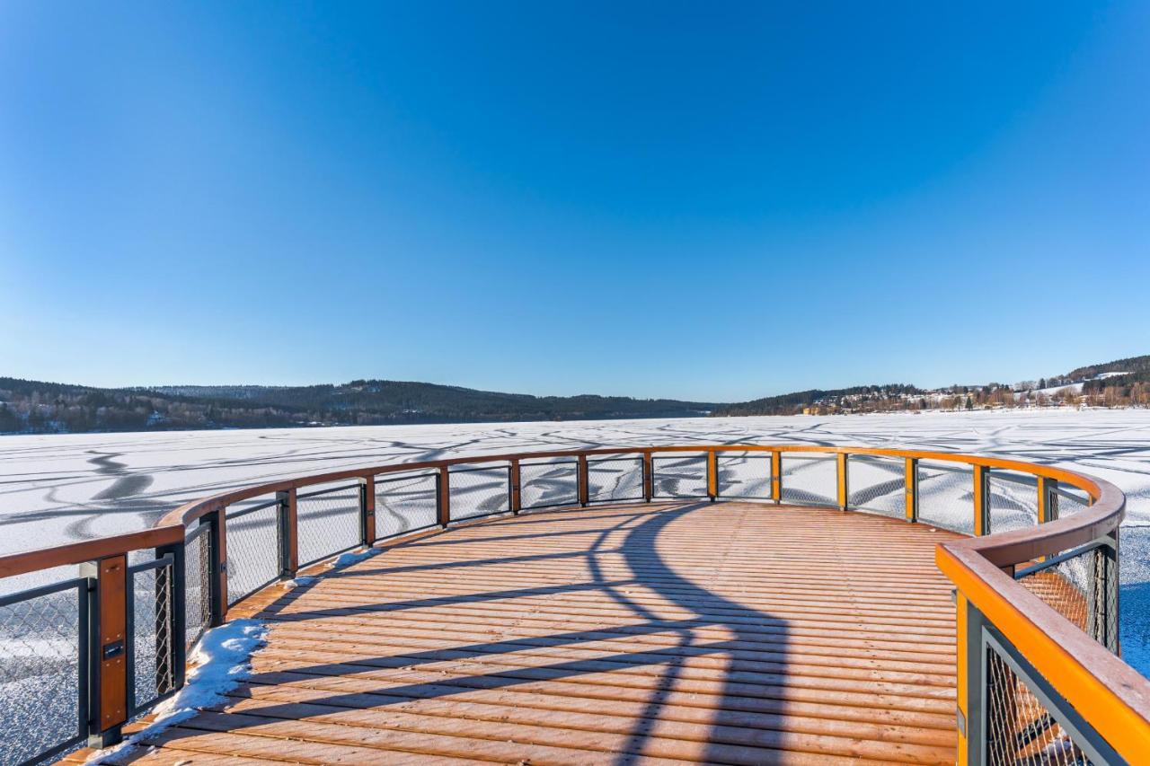 Residence Koubek - Apartmán A121 s infrasaunou Molo Lipno Lipno nad Vltavou Exterior foto